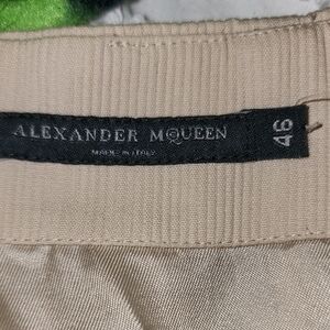 Alexander McQueen Beige Skirt